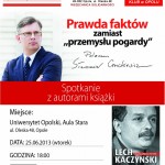 zaproszenie - spotkanie - slawomir-cenckiewicz-w-opolu - 25-06-2013