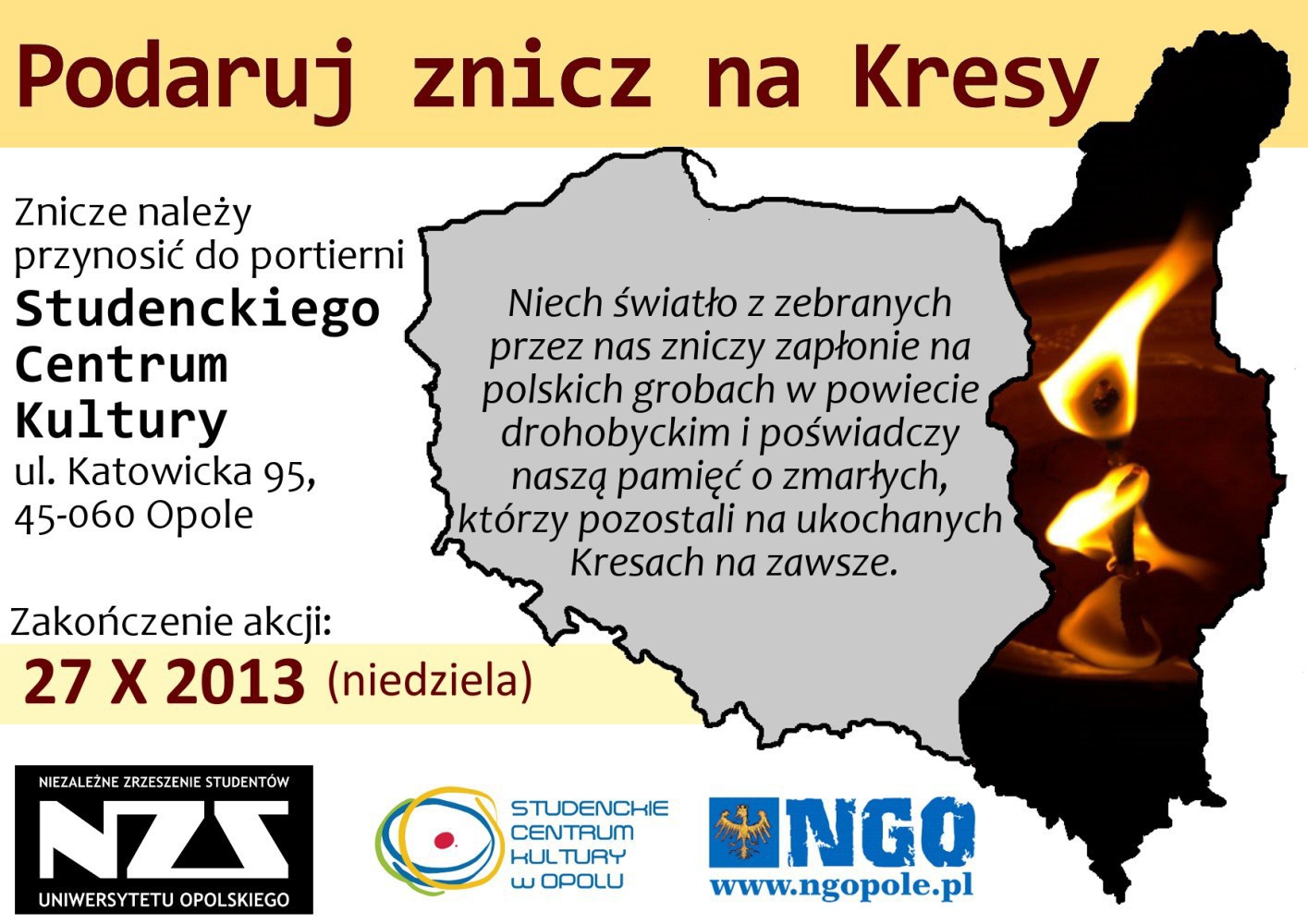 zaproszenie - znicz - 27-10-2013