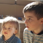 Dzieciaki Ksenia i Wiktor