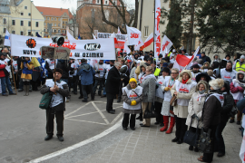 Pikieta Solidarności - 26 marca Opole