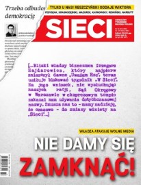 Okładka Sieci - Nie damy się zamknąć [wpolityce.pl]