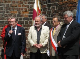 Od lewej Jozef Pinior i Eugeniusz Szumiejko