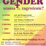 zaproszenie - spotkania - gender - 01-06-2014