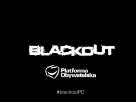 #BlackoutPO